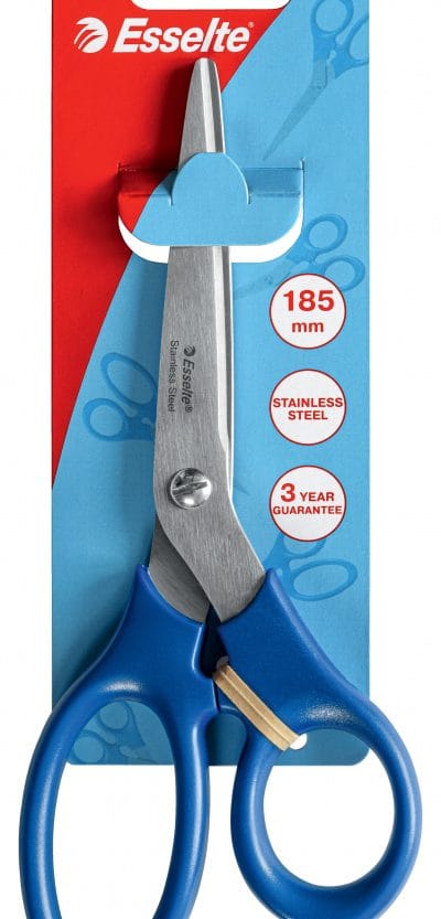 Škare uredske 18,5 cm Esselte 82118 plave blister