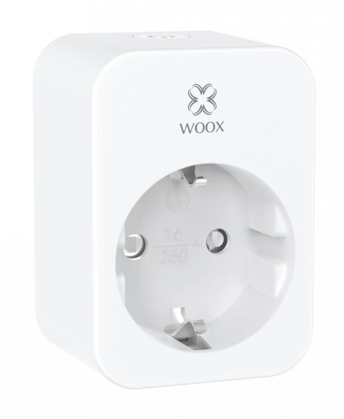 Alternative view of WOOX WiFi Smart utičnica EU, 16A/3680W, WooxHome app, voice control - Alexa & Google Assistant (R6118)