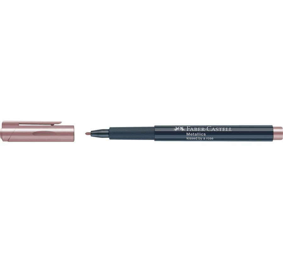 Alternative view of Marker permanentni 1-2 mm Metallic Faber-Castell 160789 metalik prljavo rozi!!