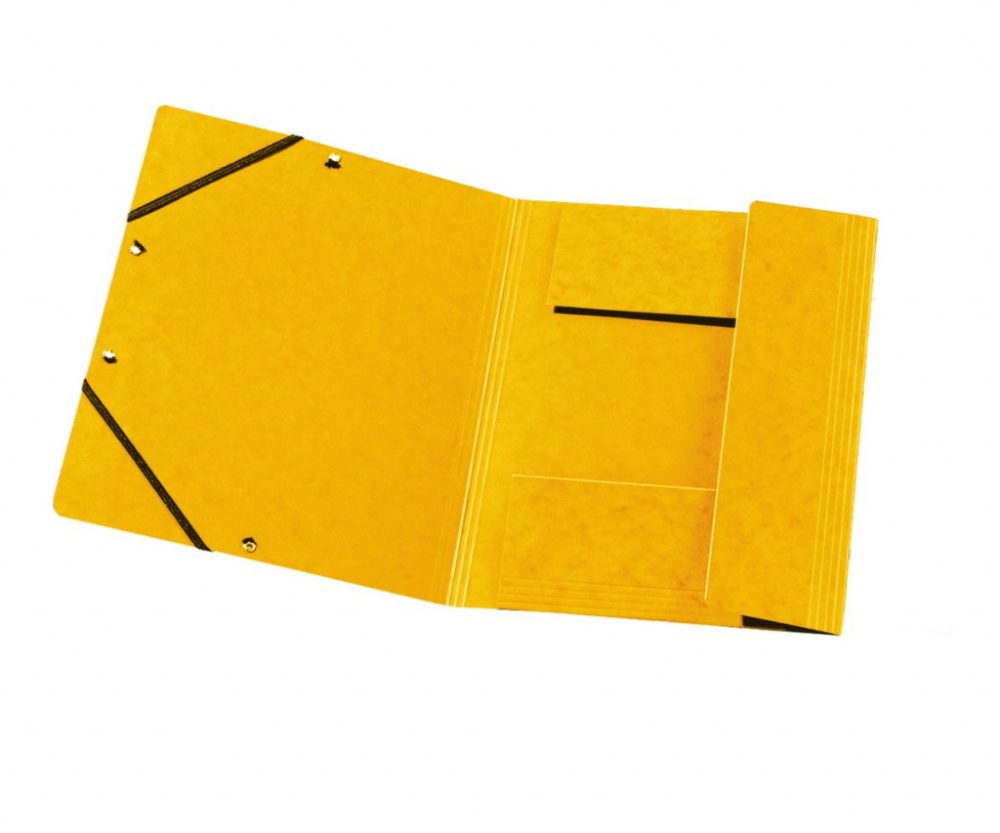 Alternative view of Fascikl klapna s gumicom karton A4 Herlitz 10843886 (300002796) žuti