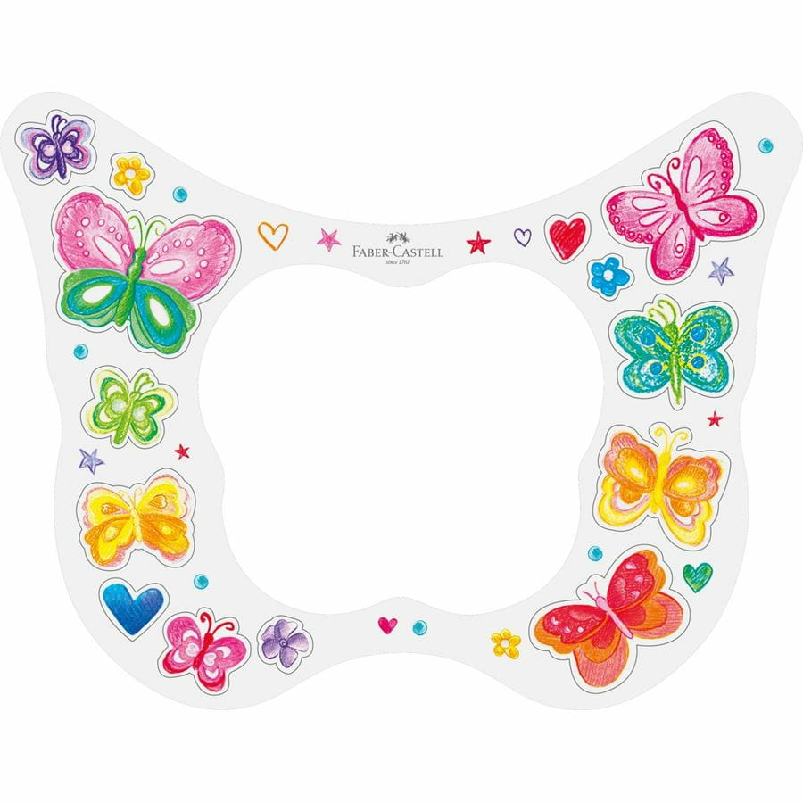 Boje drvene 20boja metalna kutija Sparkle Butterfly Faber Castell 201971 - Slika 4