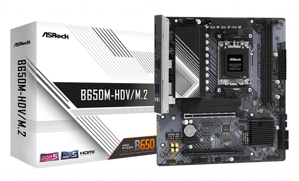 ASROCK B650M-HDV/M.2 AM5 2xDDR5 2xPCIe