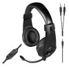 SpeedLink Legatos slušalice s mikrofonom , PC/PS5/PS4/Xbox Series X/S/Switch/OLED/Lite, crne