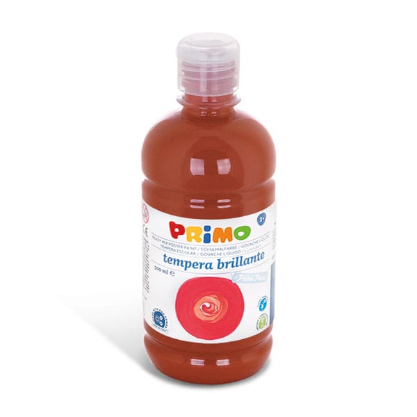 Boja tempera  0,5 litre Primo base 202BR500730 svijetlosmeđa