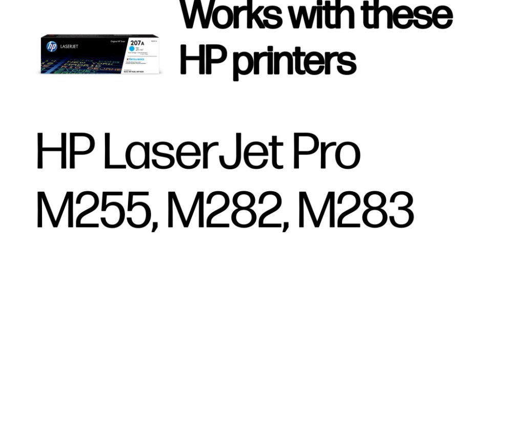 Alternative view of Toner HP W2211A Cyan No.207A 1250 str.