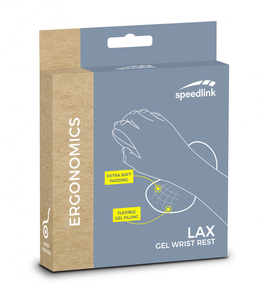 Naslon za zglob SPEEDLINK LAX Gel, crni - Slika 3