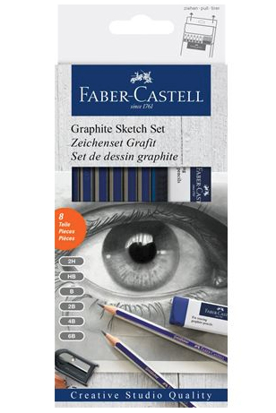Set za skiciranje Goldfaber Faber-Castell 114000 blister
