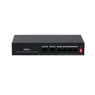 Dahua PFS3006-4ET-36 4-portni PoE switch sa 2 uplink-a
