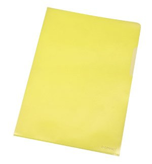Fascikl "L" 120my pp A4 mat pk100 Q-Connect KF00308 žuti