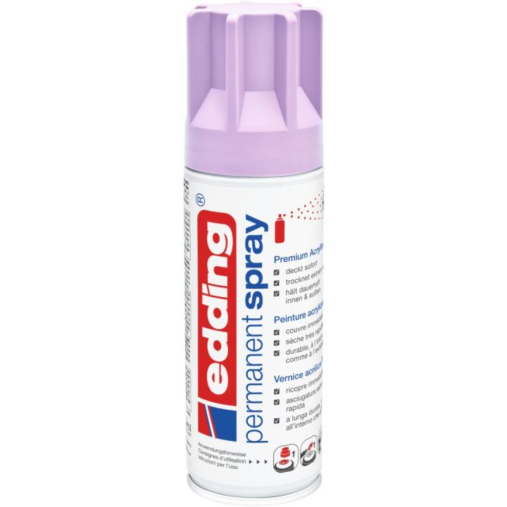 Boja akrilna u spreju 200 ml permanentna Edding 5200931 boja lavande