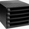 Kutija s  5 ladica Exacompta 221014D crna