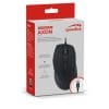 SpeedLink Axon silent antibakterij miš USB, 2400 dpi, gumirani, crni