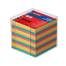 Blok kocka pvc  9x9x9 cm s papirom u boji Herlitz 1600253
