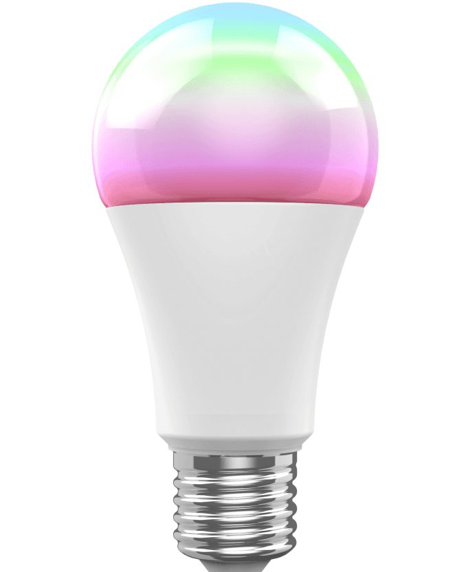 WOOX WiFi Smart LED RGB+CCT žarulja E27, 10W, 806lm, 2700K-6500K dimabilna, WooxHome app, glasovna kontrola - Alexa & Google Assistant (R9074)