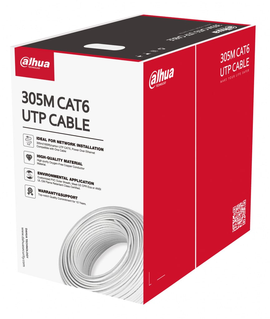UTP kabel kategorija 6e 305m Dahua
