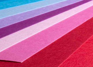 Papir u boji B2 200g Bristol Colore pk20 Fabriano crveni