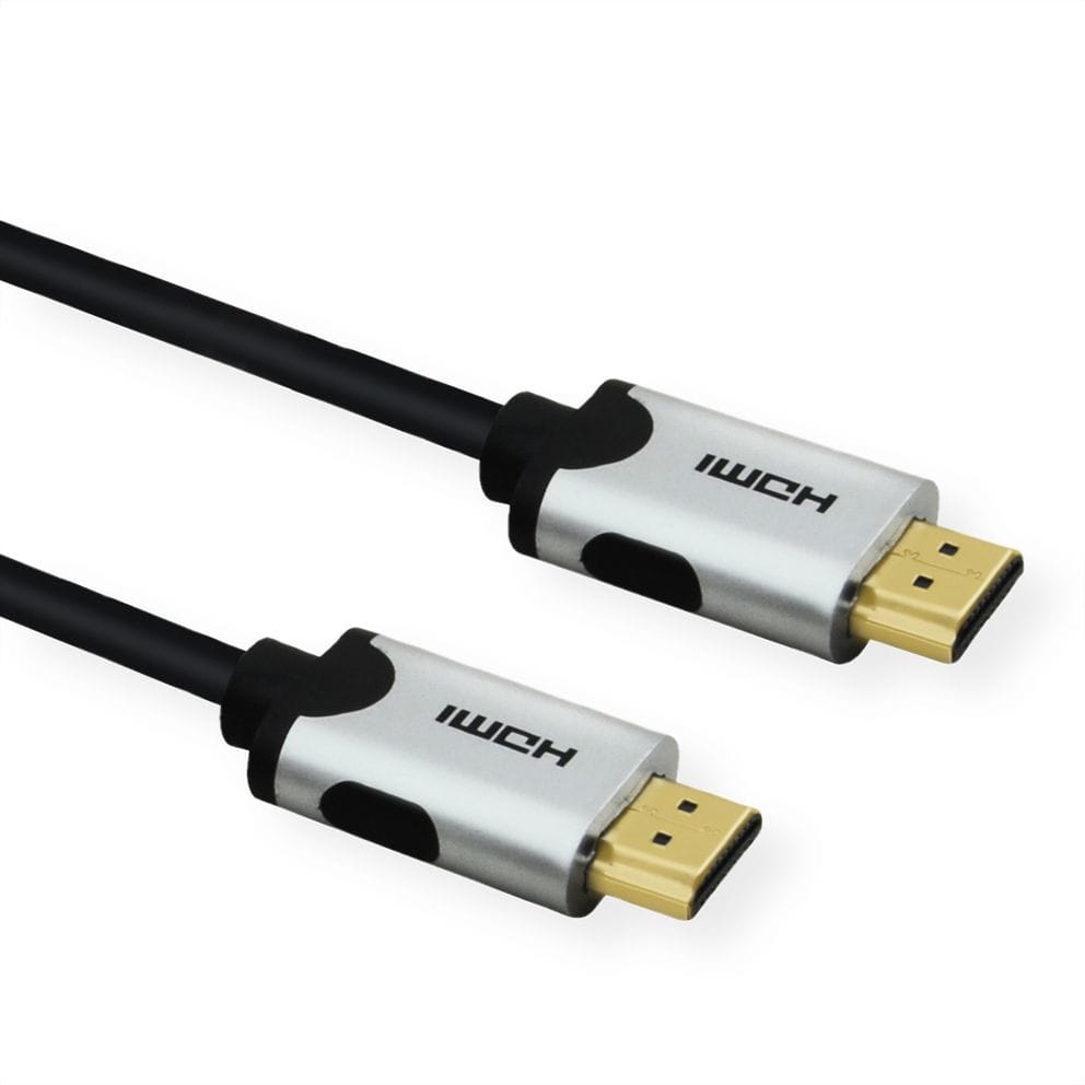 Roline VALUE HDMI 10K Ultra High Speed kabel v2.1, M/M, crni, 2.0m