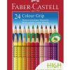 Boje drvene 24boje Grip 2001 Faber-Castell 112424
