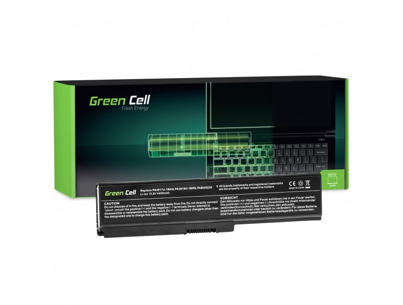 Green Cell (TS03) baterija 4400 mAh,10.8V (11.1V) PA3817U-1BRS PA3634U-1BRS za Toshiba Satellite C650 C650D C660 C660D L650D L655 L750