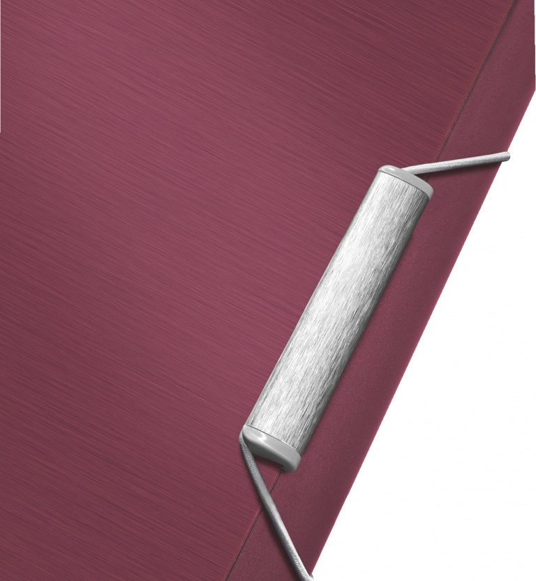 Alternative view of Fascikl klapna s gumicom pp A4 Style Leitz 39770028 bordo