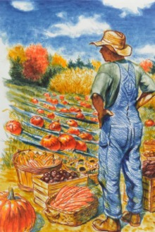 Set Pitt artist brush B 6boja Harvest Faber-Castell 167179 blister - Slika 3