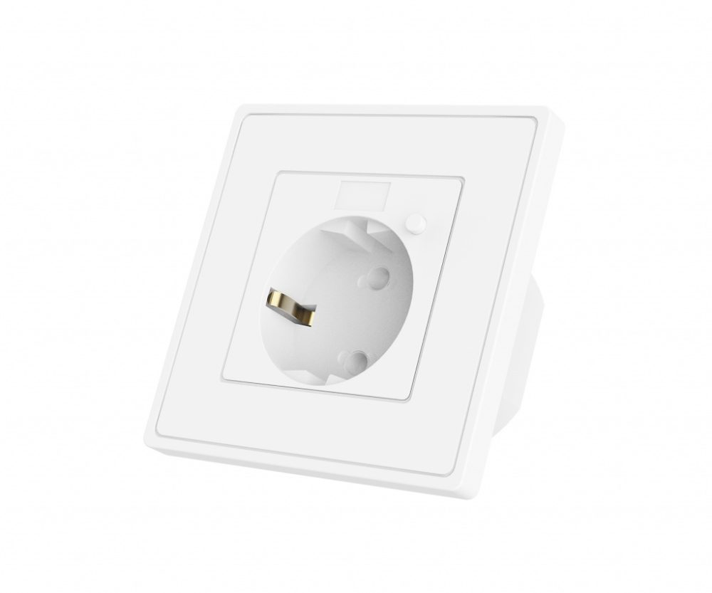 Woox WiFi Smart zidna utičnica 250VAC Tuya smart app, glasovna kontrola - Alexa & Google Assistant, Wi-Fi kontrola, Timer/Schedule postavk