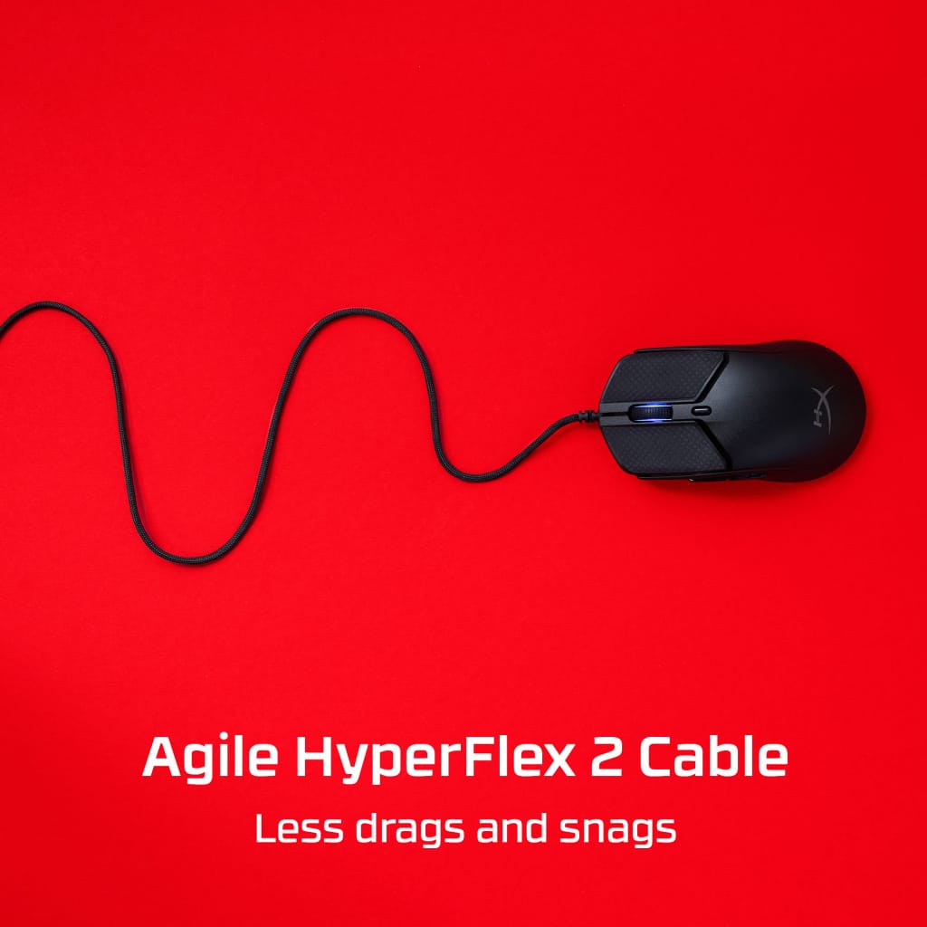 HP HyperX Pulsefire Haste 2 Wired Black - Slika 7
