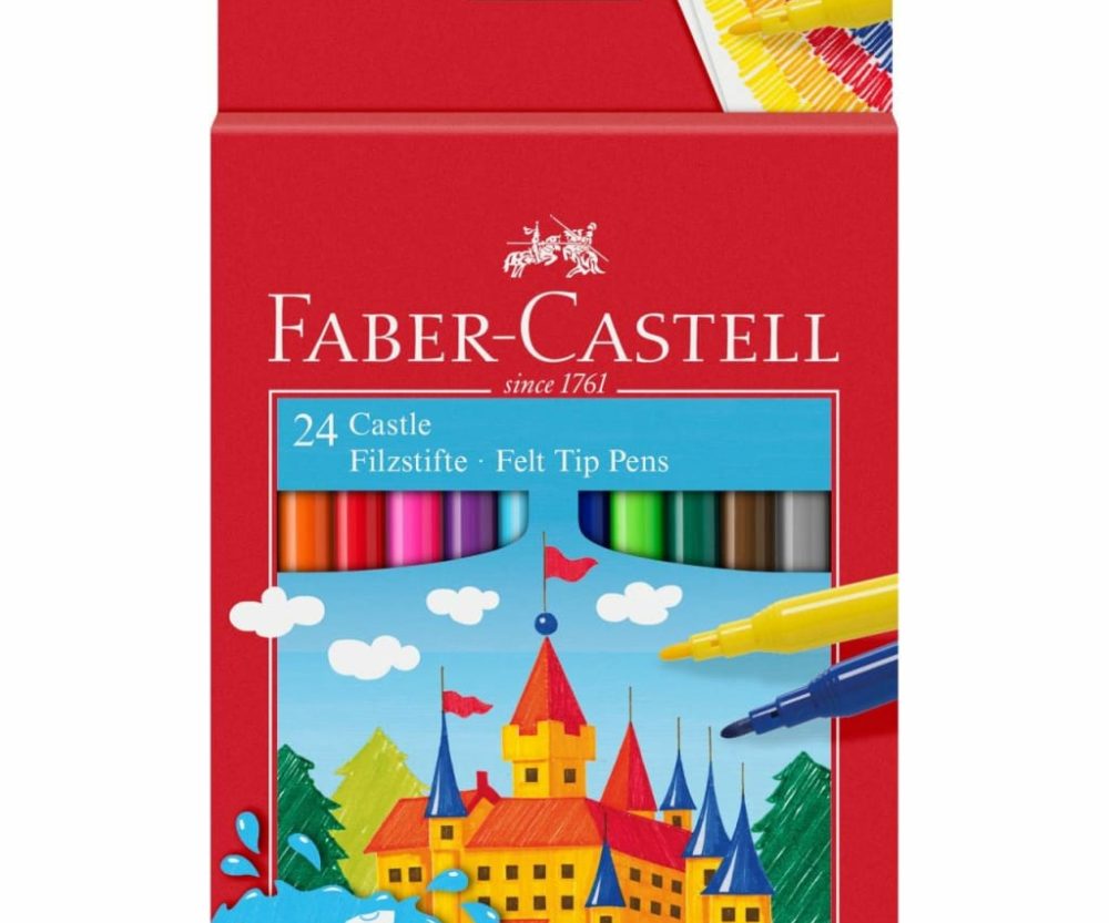 Flomaster školski  24boje Faber-Castell 554202 blister