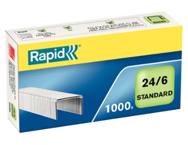 Spajalice strojne br.24/6 pk1000 Standard Rapid 24855600