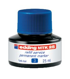 Alternative view of Tinta za marker permanentni   25 ml Edding MTK25 crna