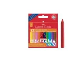 Boje voštane 12 boja kartonska kutija Grip 2001 Faber-Castell 122520 blister