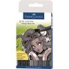 Flomaster Pitt artist  Manga Basic set pk8 Faber-Castell 167107 blister