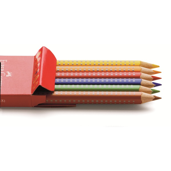 Boje drvene 6boja Jumbo Grip Faber-Castell 110906 - Slika 2