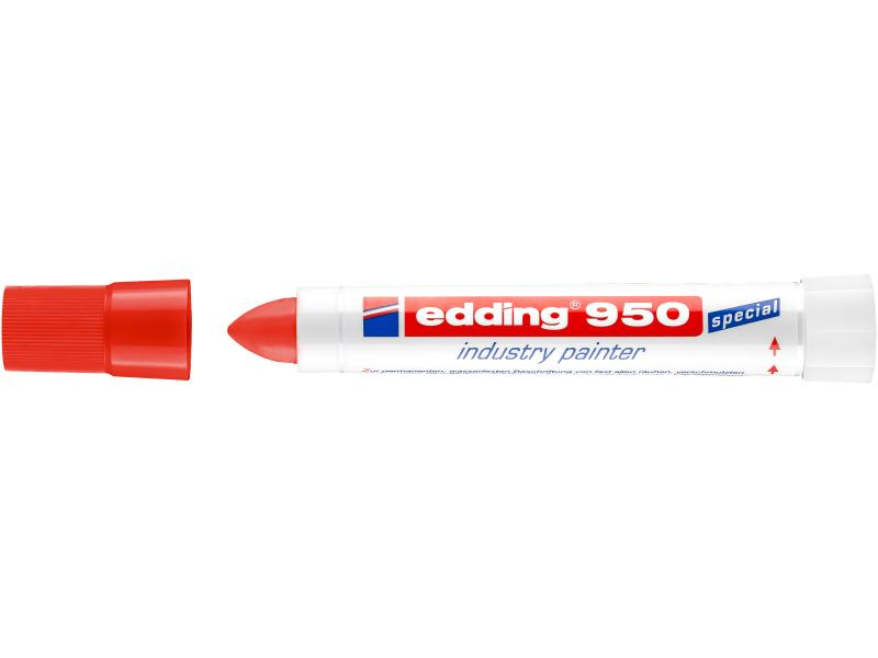Marker industrijski painter permanentni 10 mm Edding 950 crveni