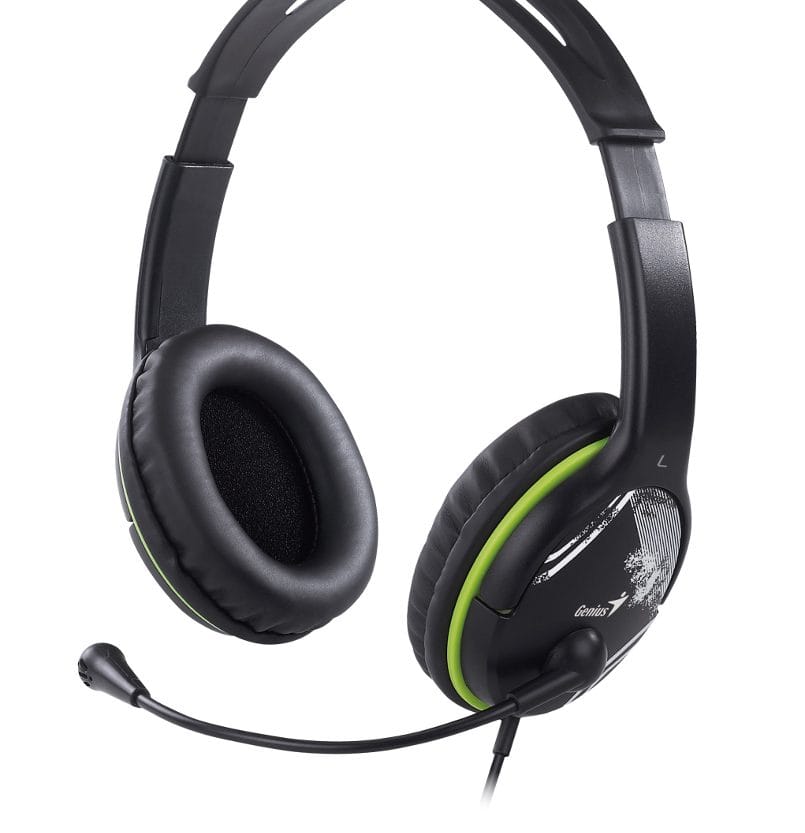 Genius HS-400A, slušalice s mikrofonom, 3.5mm
