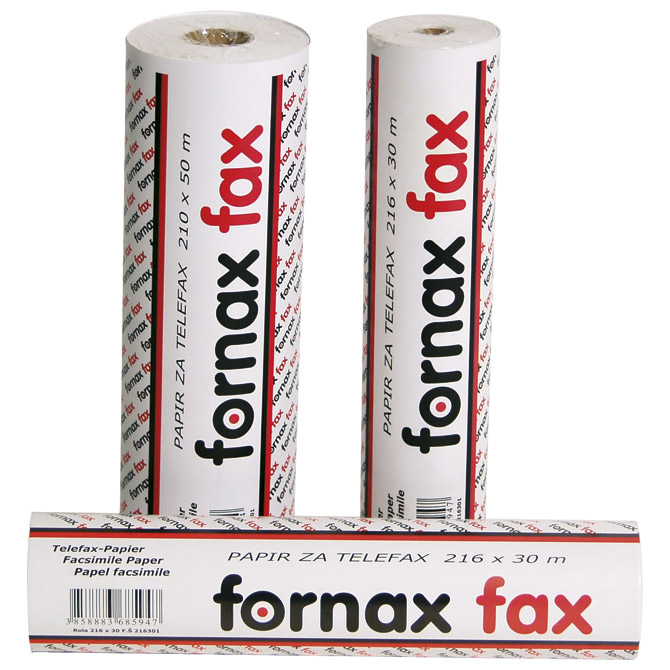 Rola telefax 210 mmx12 mmx 30m Fornax