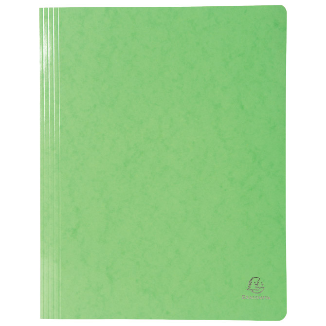 Fascikl mehanika euro prešpan karton A4 355g Exacompta 380805B zeleni
