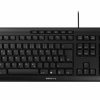 Cherry Stream Ultra tiha tipkovnica crna vodootporna