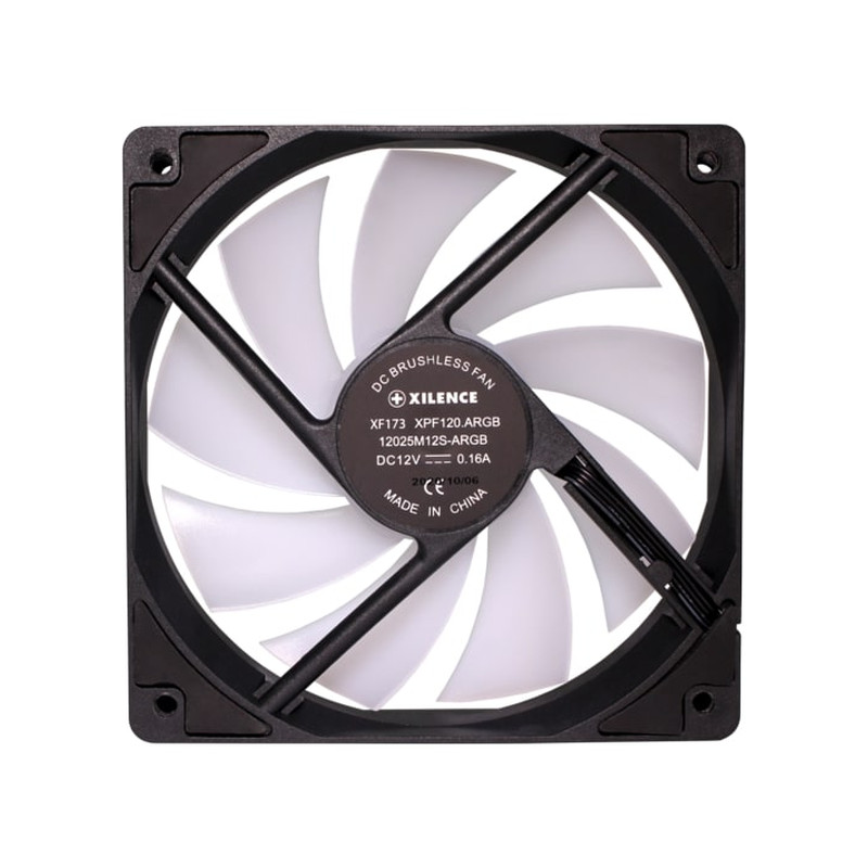 Alternative view of Xilence hladnjak za kućište 120×120×25mm, ARGB