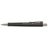 Olovka kemijska gumirana Poly Ball M Faber-Castell 241199 crna