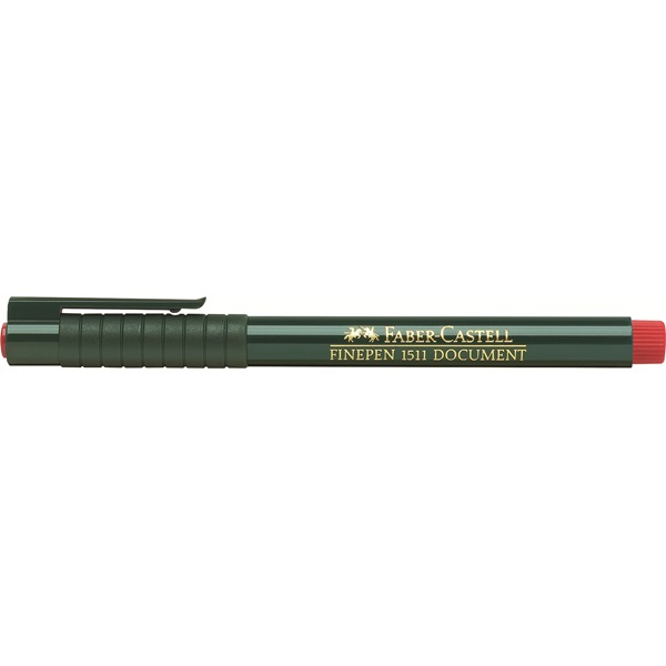 Flomaster finepen 0,4 mm Faber-Castell 1511 crveni - Slika 3