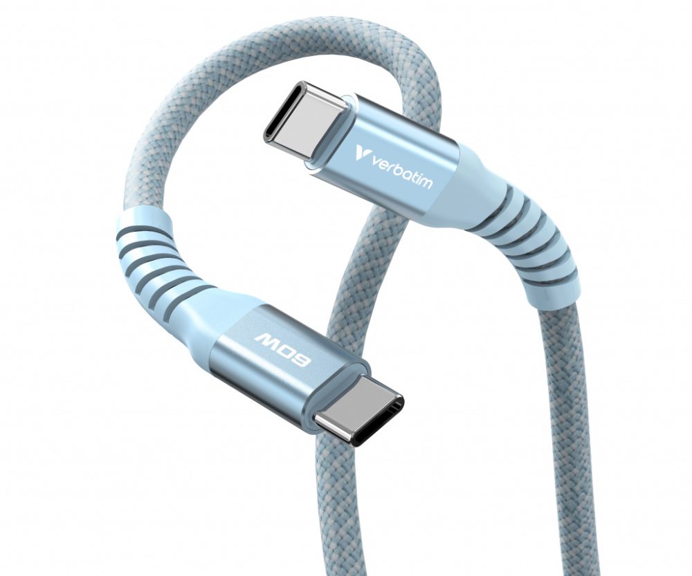 Alternative view of Verbatim Sync & Charge Magnetic kabel USB-C na USB-C, M/M, 60W PD3.0/QC3.0, plavi, 1.2m