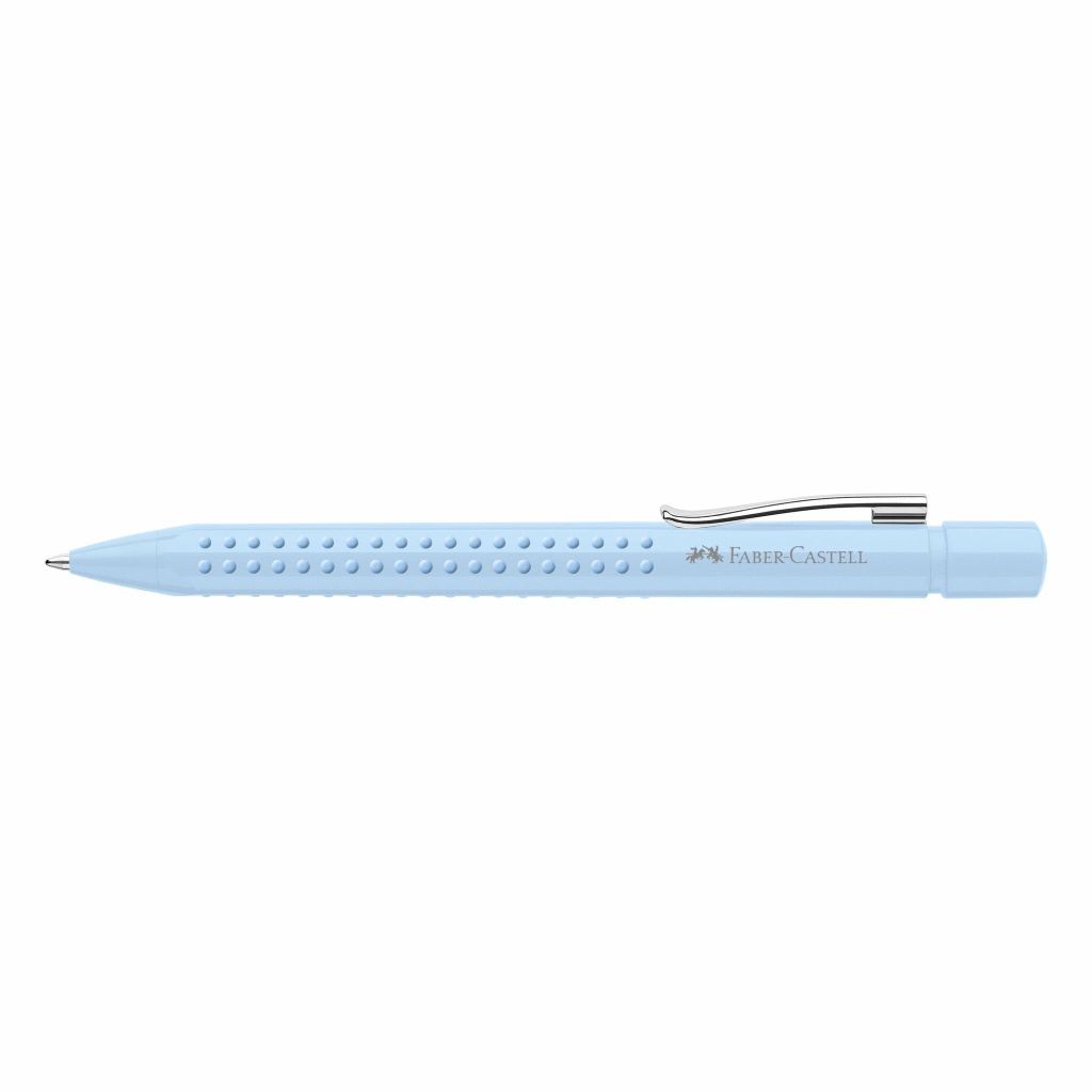 Garnitura olovka kemijska+nalivpero Grip 2010 Harmony u met.kutiji Faber Castell 201524 sky blue - Slika 4