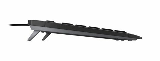 Cherry Stream Ultra tiha tipkovnica crna vodootporna - Slika 3