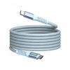 Verbatim Sync & Charge Magnetic kabel USB-C na USB-C, M/M, 100W PD3.0/QC3.0, plavi, 1.2m