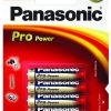 PANASONIC baterije LR03PPG/4BP Alkaline Pro Power