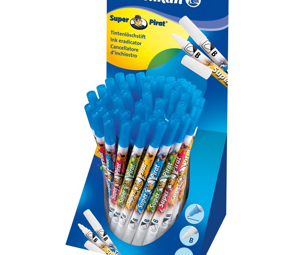 Brisač tinte-flomaster Super pirat 850B/50 Pelikan 987024 (300014805) sortirano