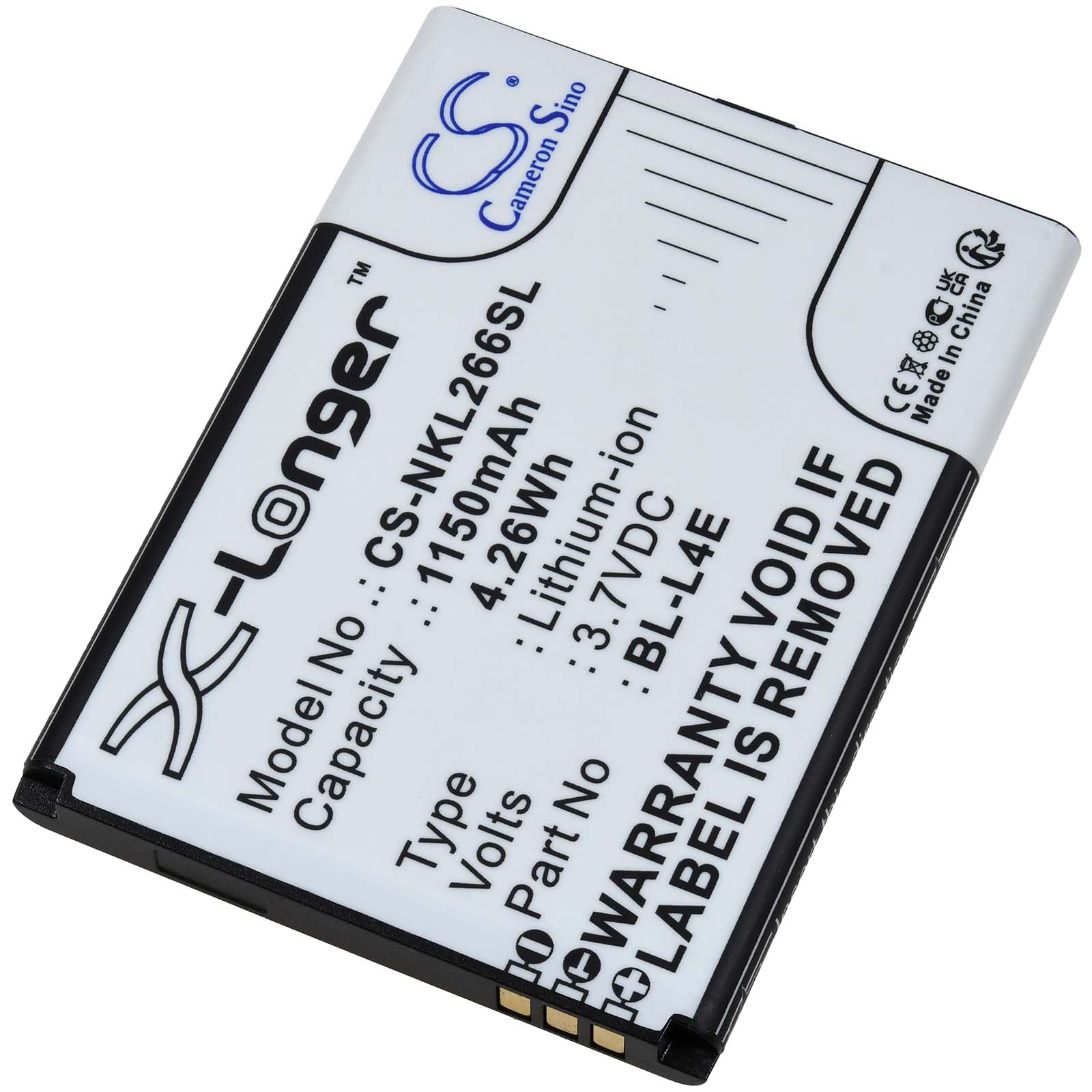 Baterija za ručniy Nokia 2660 Flip 4G / Typ BL-L4E