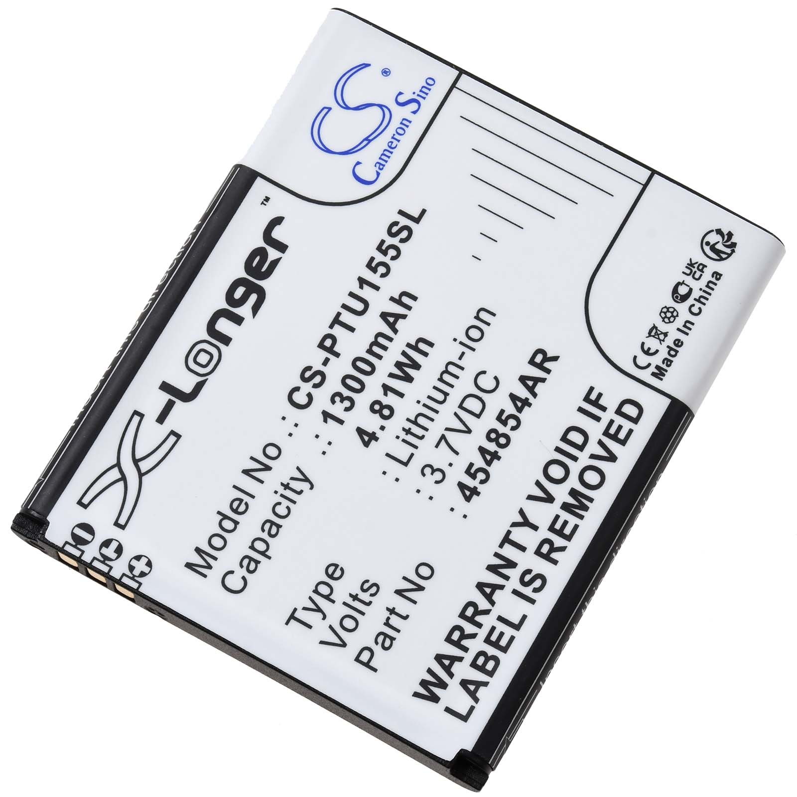 Baterija za ručniy Panasonic KX-TU150 / KX-TU155 / KX-TU160 / Typ 454854AR