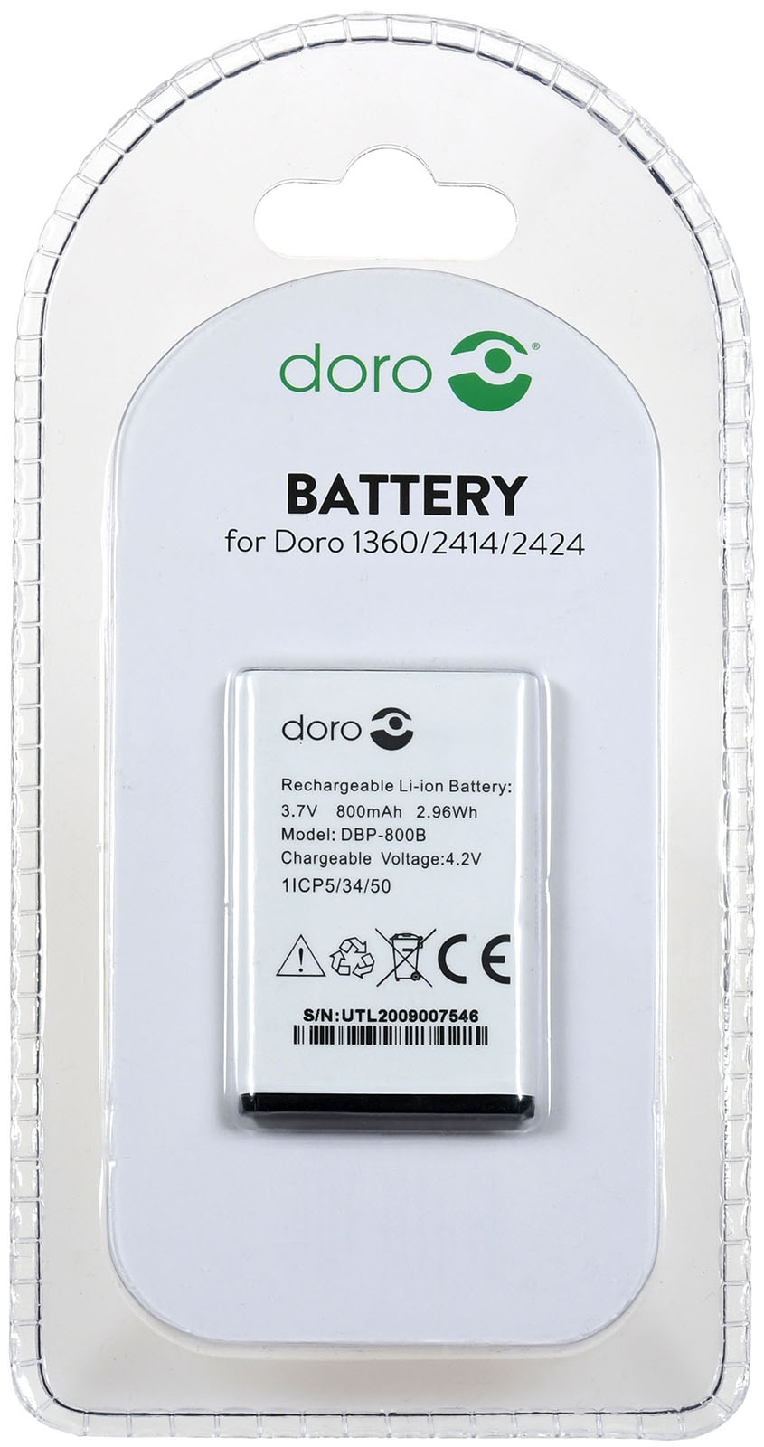 Doro Baterija za ručniy Doro 1350 / 1360 / 1361 / 1362 / Typ DBP-800B